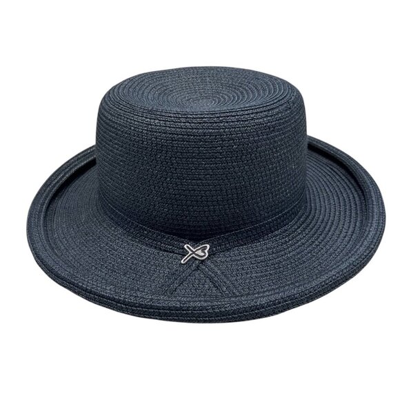 Betmar New York Paper Straw Hat Travel Lightweight Outdoors Beach Hiking Gardeni main image 4